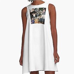 Milo Manheim A-Line Dress