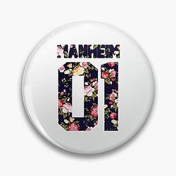 Milo Manheim Floral Pin
