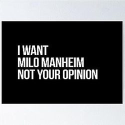 I Want Milo Manheim Not Your Opinion