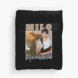 Milo Manheim Actor Duvet Cover