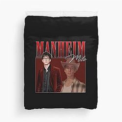 Milo Manheim Retro Design Duvet Cover