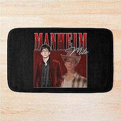 Milo Manheim Retro Design Bath Mat