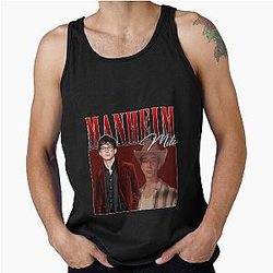 Milo Manheim Retro Design Tank Top