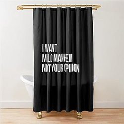 I Want Milo Manheim Shower Curtain