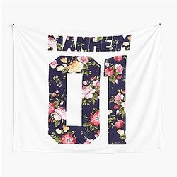 Milo Manheim Floral Jersey Tapestry