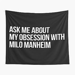 Ask me about my obsession with Milo Manheim Tapestry