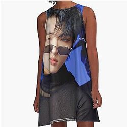 Mingi Ateez A-Line Dress