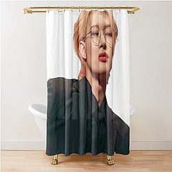 Kpop Ateez Bias Shower Curtain
