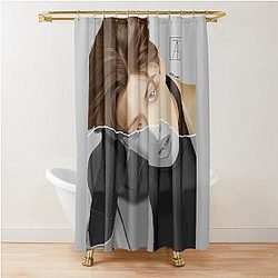 ATEEZ Mingi Shower Curtain