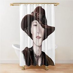 Mingi digital shower curtain