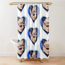 Kpop Ateez Mingi Shower Curtain