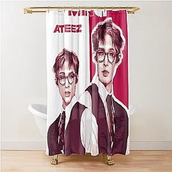 MING ATEEZ Shower Curtain