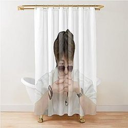 Deep in despair Shower Curtain