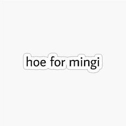 Hoe For Sticker