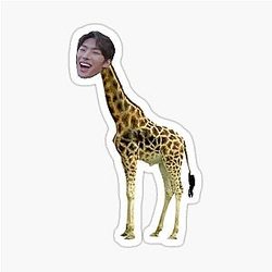 Mingi Giraffe Sticker