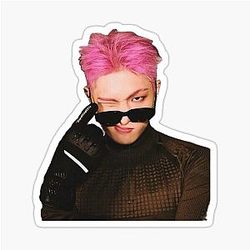 ATEEZ Mingi Outlaw Sticker