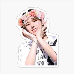 Flower Crown Sticker