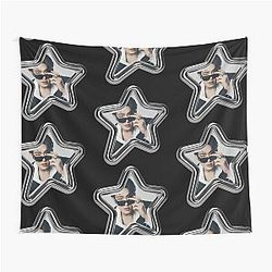 Kpop ATEEZ Mingi Y2k Heart Tapestry