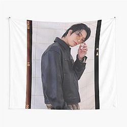 Kpop Ateez Mingi Photo Tapestry