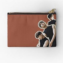 Ateez Mingi Dazed Red Zipper Pouch