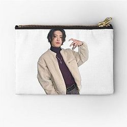 Half Heart Zipper Pouch