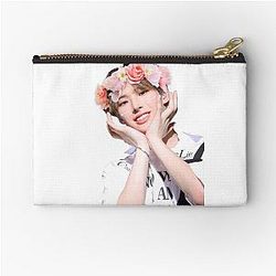 Flower Crown Zipper Pouch