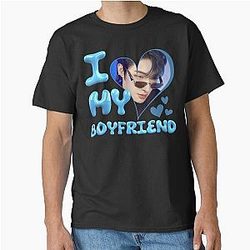 I Love My Boyfriend ATEEZ Kpop Classic T-Shirt
