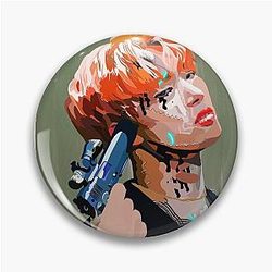 Mingi Ateez Fan Art Pin