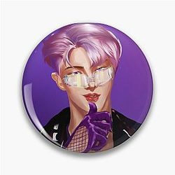 Ateez Deja Vu Mingi fanart wallpaper posters cyber punk