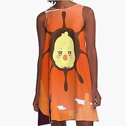 ATEEZ Mingi - ANITZ in Treasure bbyongMIgi (3) A-Line Dress