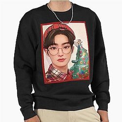 Ateez Christmas Mingi 1 Pullover Sweatshirt