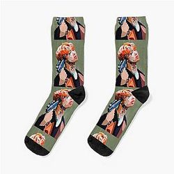 Mingi Ateez Fan Art Socks