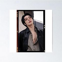 Kpop Ateez Mingi Photo Poster