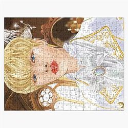 Gold Hair Mingi Postcard Ateez Prince Fanart Jigsaw Puzzle