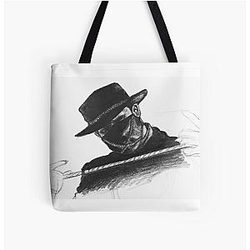 Mingi ATEEZ Hala Fanart All Over Print Tote Bag