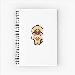 Mingi Ateez Spiral Notebook