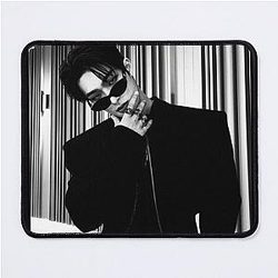 KPOP ATEEZ Mingi Hot Film Photo Set Kpop Black and White Mouse Pad