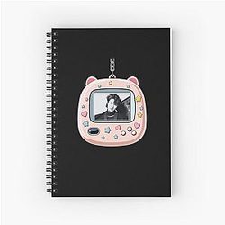 Mingi Ateez Tamagotchi Spiral Notebook