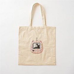 Mingi Ateez Tamagotchi Cotton Tote Bag