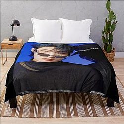Mingi Ateez Throw Blanket