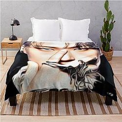 Ateez Mingi Throw Blanket