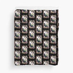 Song Mingi ATEEZ Korean Kpop Retro Color Oil Paint Design Duvet Cover