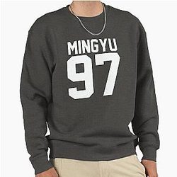 SEVENTEEN MINGYU Jersey Pullover Sweatshirt