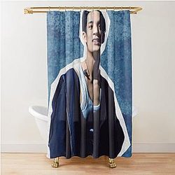 Seventeen Kim Mingyu Shower Curtain
