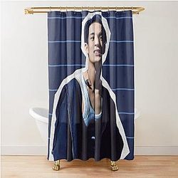 Seventeen Kim Mingyu Shower Curtain