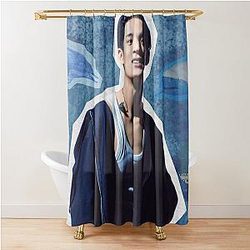 Seventeen Kim Mingyu Shower Curtain