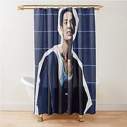 Seventeen Kim Mingyu Shower Curtain
