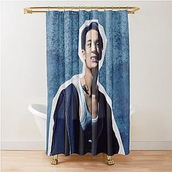 Seventeen Mingyu Shower Curtain