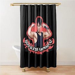 God Bless Kim Mingyu Seventeen Kpop Shower Curtain
