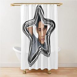 Kpop SVT Mingyu Bias Star Shower Curtain